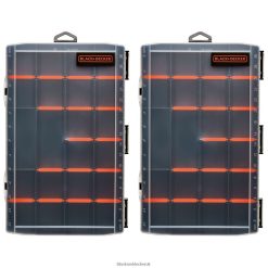 BLACK+DECKER FP0H141Beyond Plastic Organizer Box With Dividers Home & Lifestyle