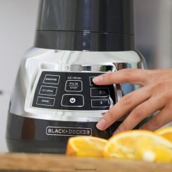 BLACK+DECKER FP0H283Quiet Blender With Cyclone Glass Jar Kitchen