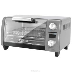 BLACK+DECKER FP0H381Crisp'N Bake Air Fry Digital 4-Slice Toaster Oven Kitchen