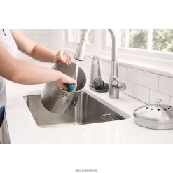 BLACK+DECKER FP0H409Countertop Compost Bin Stainless Steel 166 oz. Outdoor