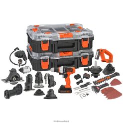 BLACK+DECKER FP0H530MATRIX 20V MAX Power Tool Kit Includes Cordless Drill 12 Attachments and Storage Case Tools