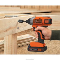 BLACK+DECKER FP0H53820V MAX POWERCONNECT 1/4 in. Cordless Impact Driver Kit Tools