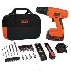 BLACK+DECKER FP0H54820V MAX Drill & Home Tool Kit 34 Piece Tools