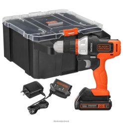BLACK+DECKER FP0H582MATRIX 20V MAX Drill Kit with Storage Case Tools