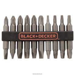 BLACK+DECKER FP0H593Screwdriver Bit Set Double Ended 10-Piece Tools