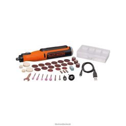 BLACK+DECKER FP0H6718V MAX Rotary Tool With Accessory Kit Versatile Cordless 35-Piece Tools