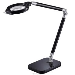 BLACK+DECKER FP0H694Ultra Reach Magnifier Led Desk Lamp Black Tools