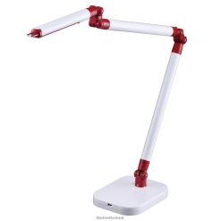 BLACK+DECKER FP0H695Ultra Reach Led Desk Lamp White/Red Tools