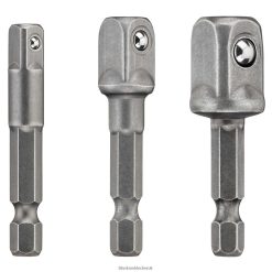 BLACK+DECKER FP0H758Socket Adaptor Set 3-Piece Tools